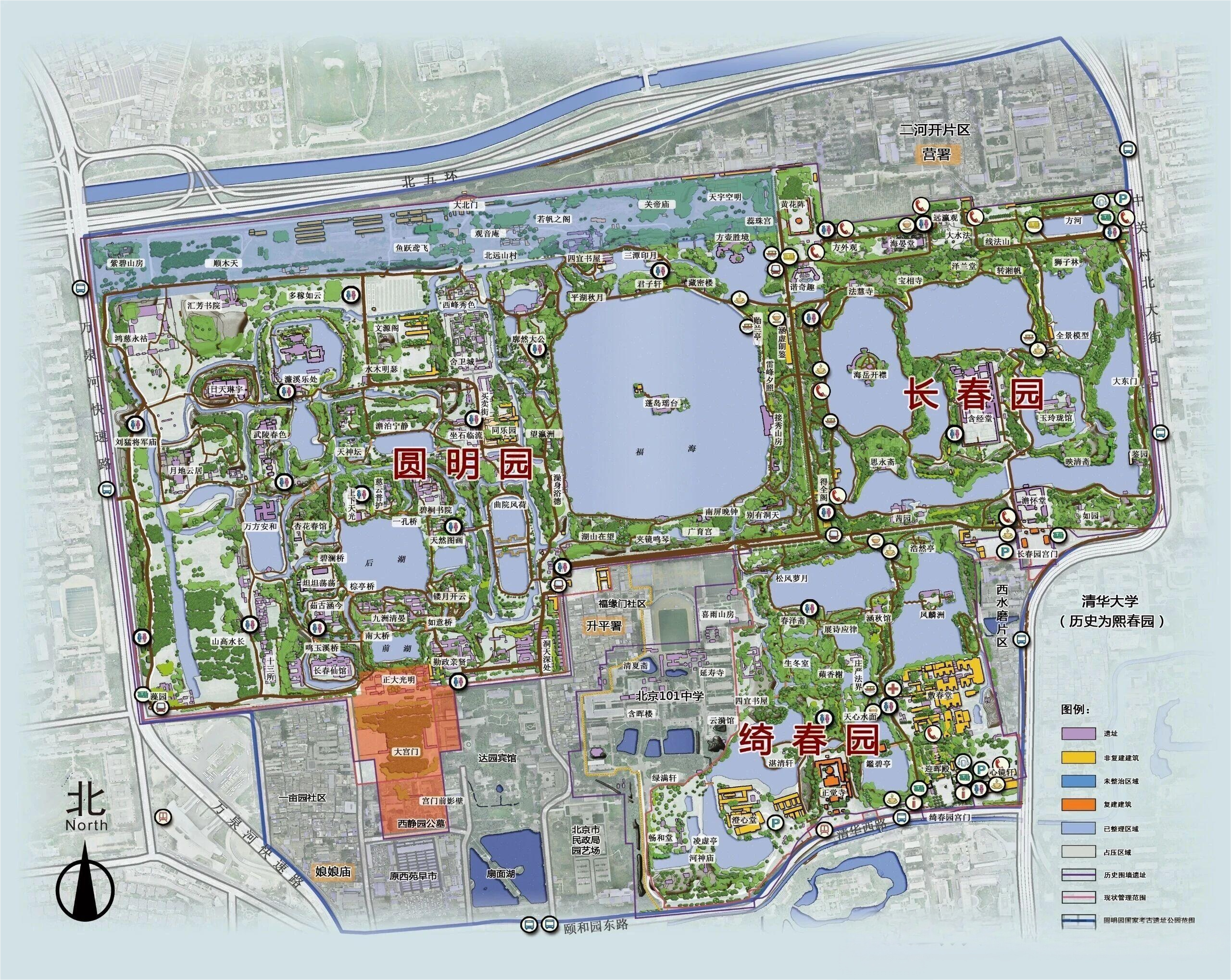 圆明园故事地图